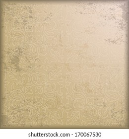 Vintage background design with brown colors. Eps 10 vector file.