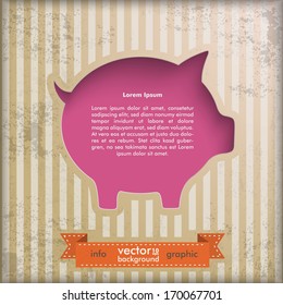 Vintage background design with brown colors. Eps 10 vector file.