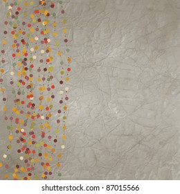Vintage background with dots. EPS 8 vector file included