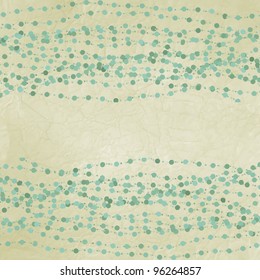 Vintage background with dots. EPS 8 vector file included