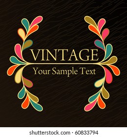 vintage background, eps8