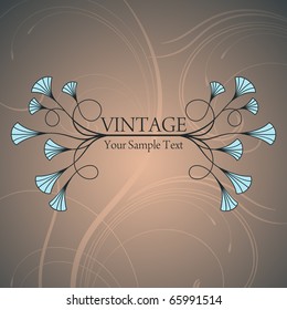 vintage background, eps8
