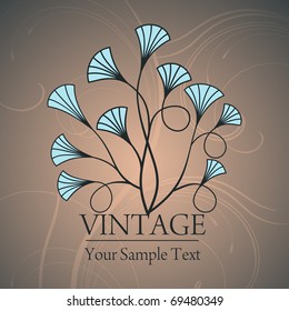 vintage background, eps8