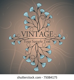 vintage background, eps8