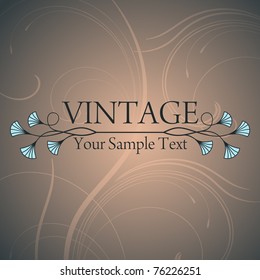 vintage background, eps8