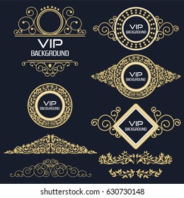 Vintage background flyer style Design Template,Vector Illustration