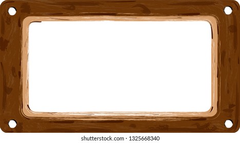 Vintage background in the form of a retro sign