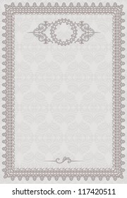 vintage background with frame