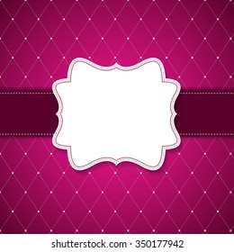 Vintage background with  frame vector illustration EPS10