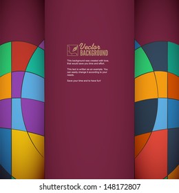 Vintage background, greeting card, invitation with graphics, beautiful, luxury postcard, graphics template for design