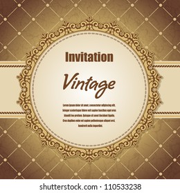 Vintage background for invitations