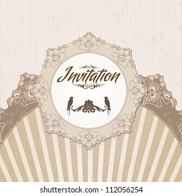 Vintage background for invitations