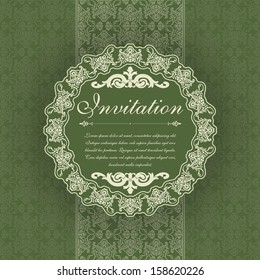 Vintage background for invitations 