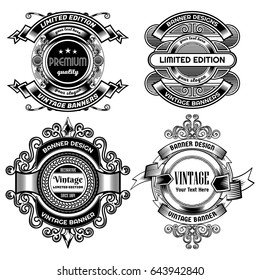 Vintage background label Design Template,Vector Illustration