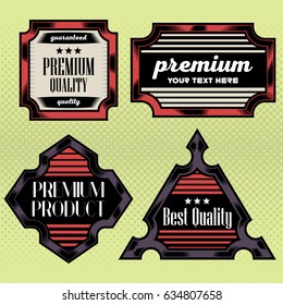Vintage background label style Design Template,Vector Illustration
