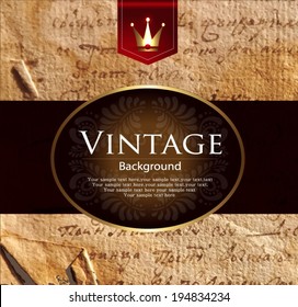 Vintage background old paper