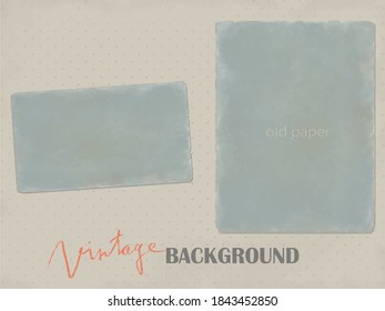 Vintage background, old paper texture. Vector