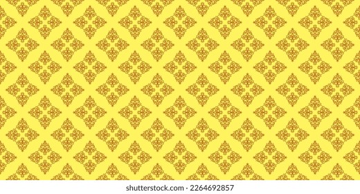 vintage background with ornament. Wallpaper pattern