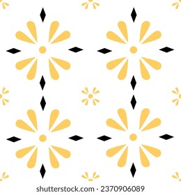 vintage background pattern with floral decorative elements .Can be used for fabric design, wallpapers, backgrounds for any product.

