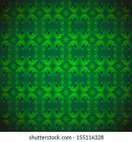 Vintage background patterns flower shapes