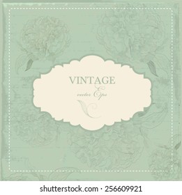 vintage background with place for text