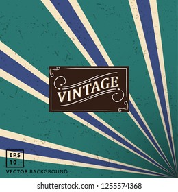 Vintage background. Retro background