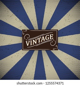 Vintage background. Retro background