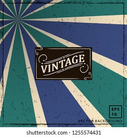 Vintage background. Retro background