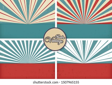 Vintage background retro concept. frame collection