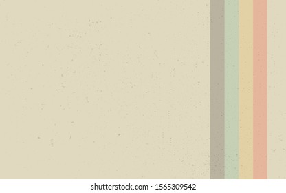 Vintage background, retro background with soft different retro color lines.