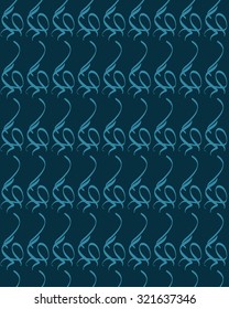 Vintage background seamless pattern. Arabic style pattern. Can be used for wallpaper, pattern fills, web page background, surface textures.