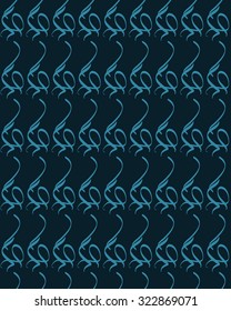 Vintage background seamless pattern. Arabic style pattern. Can be used for wallpaper, pattern fills, web page background, surface textures.
