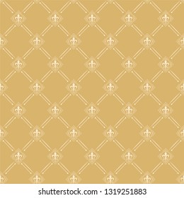 Vintage background, seamless pattern for your design 