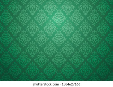 Vintage background. Seamless wall paper.