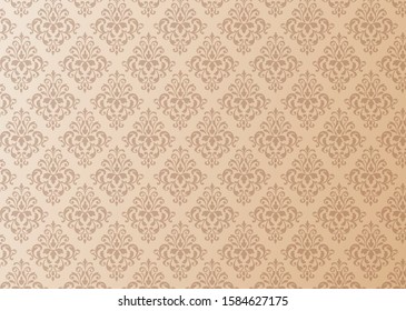 Vintage background. Seamless wall paper.