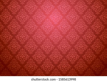 Vintage Background. Seamless Wall Paper. 