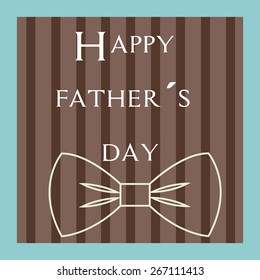 Vintage background with some elements for father's day. Vector illustration