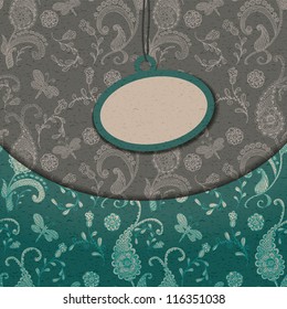 vintage background with space for text