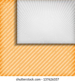Vintage background with stripe pattern