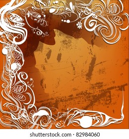 vintage background for text