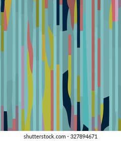 Vintage background texture for booklet, book covers and other usages. Glitchy striped texture. Abstract retro pattern.