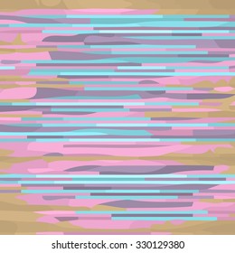 Vintage background texture for booklet, book covers and other usages. Glitchy striped texture. Abstract retro pattern.