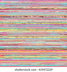 Vintage background texture for booklet, book covers and other usages. Glitchy striped texture. Abstract retro pattern.