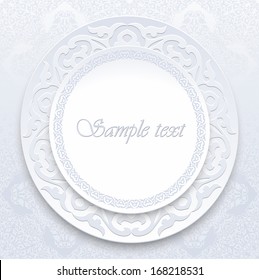 Vintage Background Traditional Ottoman motifs. Grunge retro backdrop with islamic decoration.Pattern with floral motif.Vector illustration