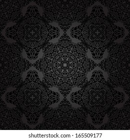 Vintage Background Traditional Ottoman motifs.Decorative colorful seamless pattern in mosaic ethnic style.Vector illustration