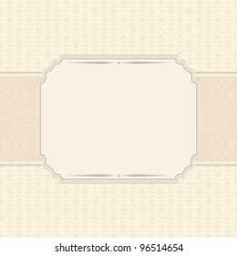 Vintage background, vector eps10 illustration