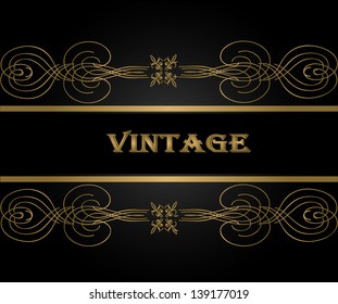 Vintage background. Vector ESP10.