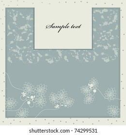 vintage background vector illustration