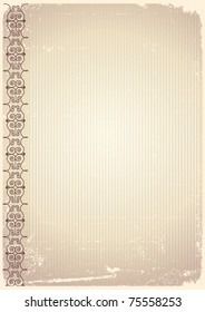 vintage background with vignettes.Abstract paper for text