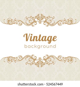 Vintage background for your text